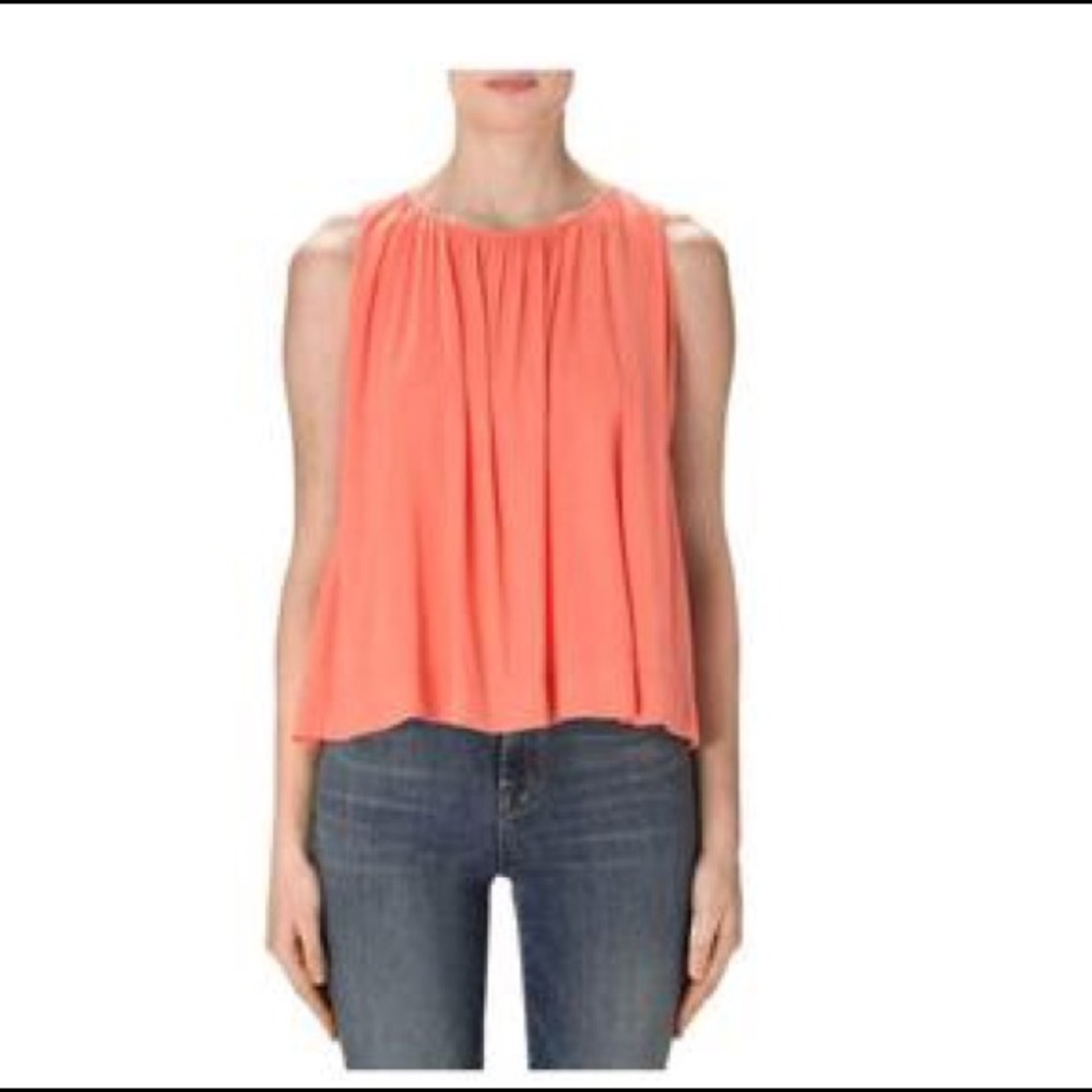 J Brand Women's Glowing Isla Sleeveless Blouse, S